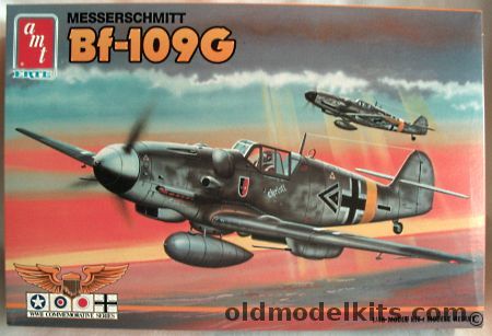 AMT 1/48 Messerschmitt Bf-109G - 'Yellow 6' / 'White 8' / Hauptman G. Barkhorn's Aircraft, 8882 plastic model kit